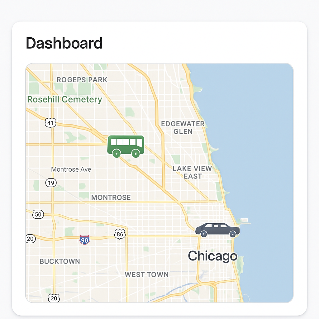 Real-time Vehicle Tracking